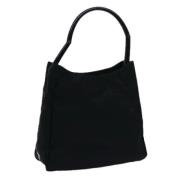 Pre-owned Nylon shoulder-bags Prada Vintage , Black , Dames