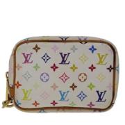 Pre-owned Canvas clutches Louis Vuitton Vintage , Multicolor , Dames