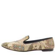 Pre-owned Suede flats Giuseppe Zanotti Pre-owned , Multicolor , Dames