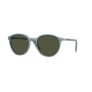 Blauw Groene Zonnebril Po3350S Persol , Blue , Heren