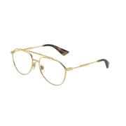 Gouden Montuur Bril Dolce & Gabbana , Yellow , Unisex