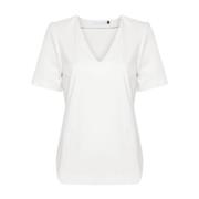 Sella Snow T-Shirt Chie Mihara , White , Dames