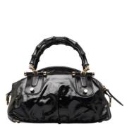 Pre-owned Leather gucci-bags Gucci Vintage , Black , Dames