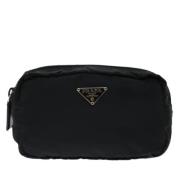 Pre-owned Fabric clutches Prada Vintage , Black , Dames