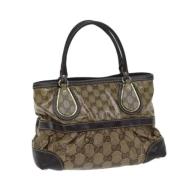 Pre-owned Canvas gucci-bags Gucci Vintage , Multicolor , Dames