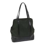 Pre-owned Nylon totes Prada Vintage , Green , Dames