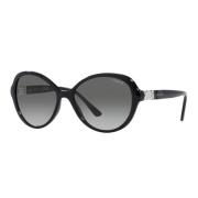 Trendy zonnebril met rookgrijze lenzen Vogue , Black , Dames