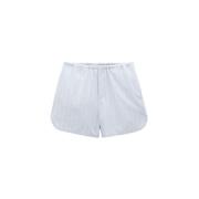 Gestreepte trekkoordshorts Filippa K , Multicolor , Dames