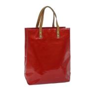 Pre-owned Leather shoulder-bags Louis Vuitton Vintage , Red , Dames