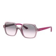 Kinderen Vierkante Zonnebril Roze Opaal Vogue , Pink , Unisex