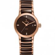 Uomo/Donna - R30183722 - Centrix Automatic Diamonds Rado , Brown , Dam...