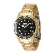 Pro Diver Quartz Horloge - Zwarte Wijzerplaat Invicta Watches , Yellow...