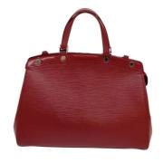 Pre-owned Leather louis-vuitton-bags Louis Vuitton Vintage , Red , Dam...