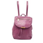 Pre-owned Leather shoulder-bags Marc Jacobs Pre-owned , Purple , Dames