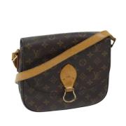 Pre-owned Canvas louis-vuitton-bags Louis Vuitton Vintage , Brown , Da...