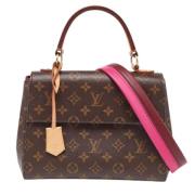 Pre-owned Leather handbags Louis Vuitton Vintage , Brown , Dames