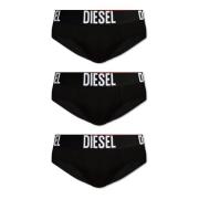 Driepak van briefs Umbr-Andrethreepack Diesel , Black , Heren