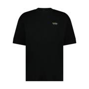 Zwarte Tee Kobe Stijlvol Aeden , Black , Heren