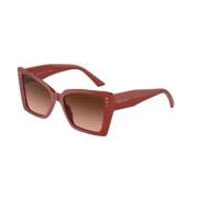 Rode Gradient Zonnebril Jimmy Choo , Red , Dames