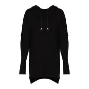 Elegant Longsleeve Hoodie La Haine Inside Us , Black , Heren