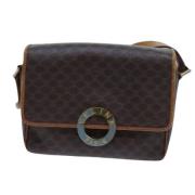 Pre-owned Canvas celine-bags Celine Vintage , Brown , Dames