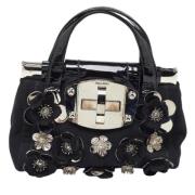 Pre-owned Leather handbags Miu Miu Pre-owned , Black , Dames