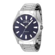 Ti-22 Quartz Horloge - Blauwe Wijzerplaat Invicta Watches , Gray , Her...