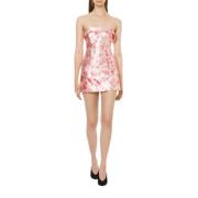 Bloemen Bustier Korte Jurk Philosophy di Lorenzo Serafini , Multicolor...