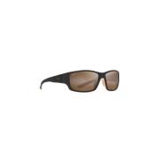 Stijlvolle Local Kine Zonnebril Maui Jim , Brown , Unisex