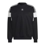 Cutline Crew Neck Sweatshirt Adidas , Black , Heren