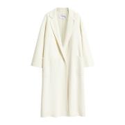 Witte Kasjmierjas Kimono Mouwen Max Mara , White , Dames