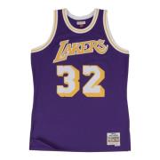Magic Johnson Lakers Shirt 1984-85 Mitchell & Ness , Purple , Heren