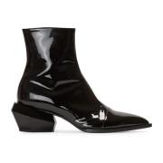 Billy lakleren enkellaarzen Balmain , Black , Heren