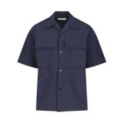 Short Sleeve Shirts Jil Sander , Blue , Heren