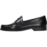 Zwarte Loafers A79005 Elegant Comfort Inuovo , Black , Dames
