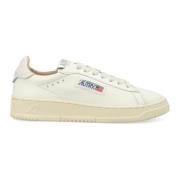 Witte Sneakers Dallas Stijl Autry , White , Dames