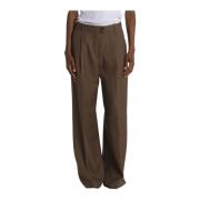 Bruine Wollen Broek Alice Cool Nine In The Morning , Brown , Dames