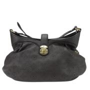 Pre-owned Leather louis-vuitton-bags Louis Vuitton Vintage , Black , D...