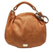 Pre-owned Leather handbags Jimmy Choo Pre-owned , Brown , Dames