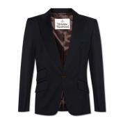 Wollen blazer Vivienne Westwood , Blue , Heren