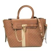 Pre-owned Leather handbags Michael Kors Pre-owned , Brown , Dames