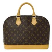 Pre-owned Canvas louis-vuitton-bags Louis Vuitton Vintage , Brown , Da...