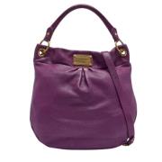 Pre-owned Leather handbags Marc Jacobs Pre-owned , Purple , Dames