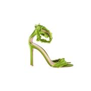 Pre-owned Fabric heels Gianvito Rossi Pre-owned , Green , Dames