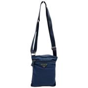 Pre-owned Fabric prada-bags Prada Vintage , Blue , Dames