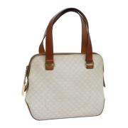 Pre-owned Leather celine-bags Celine Vintage , White , Dames