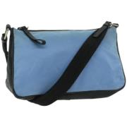 Pre-owned Nylon prada-bags Prada Vintage , Blue , Dames