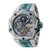 Helios Automatisch Horloge - Zilveren Wijzerplaat Invicta Watches , Gr...