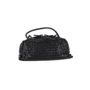 Pre-owned Leather totes Bottega Veneta Vintage , Black , Dames