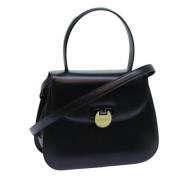 Pre-owned Leather handbags Givenchy Pre-owned , Black , Dames